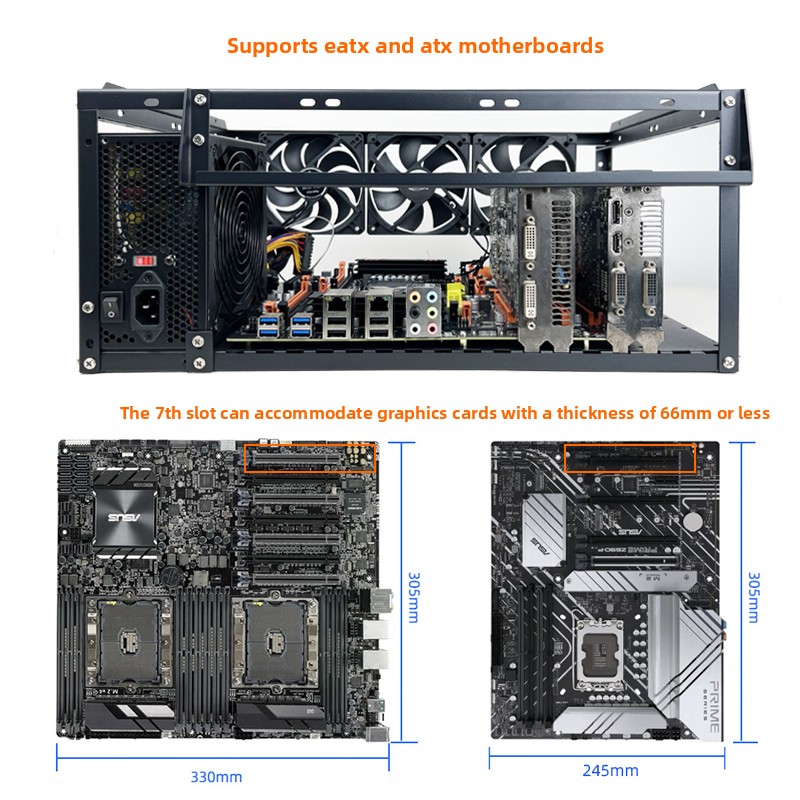 Gabinete de PC com estrutura a - Atx Case avaliação e preço