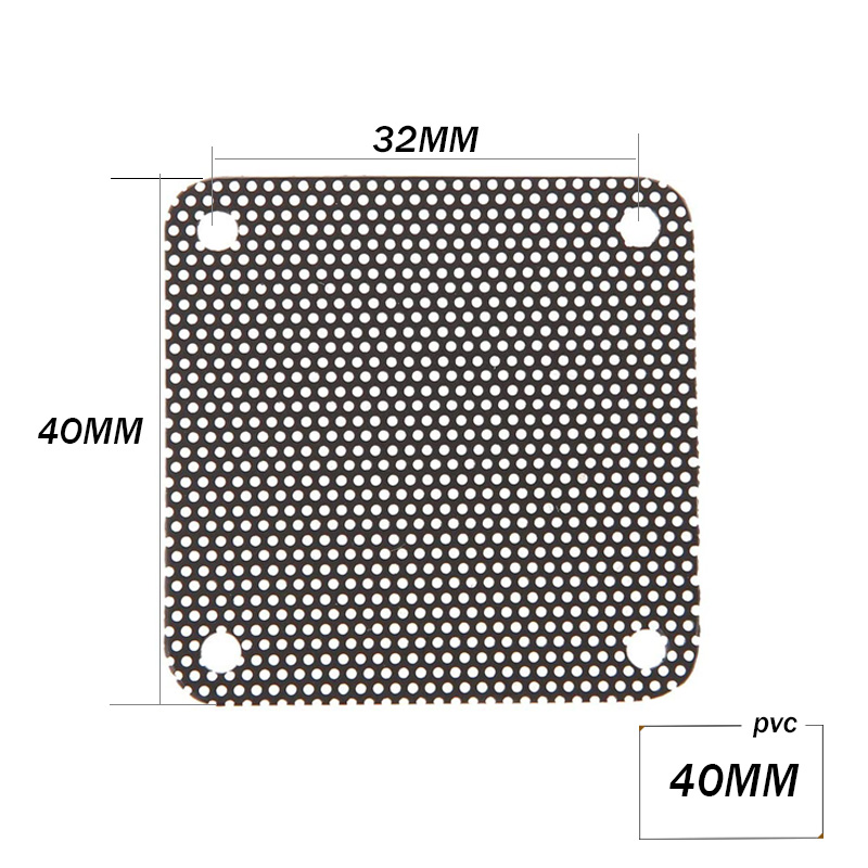 Jovem filtro de ventilador 40m - Dust Filter Pc avaliação e preço