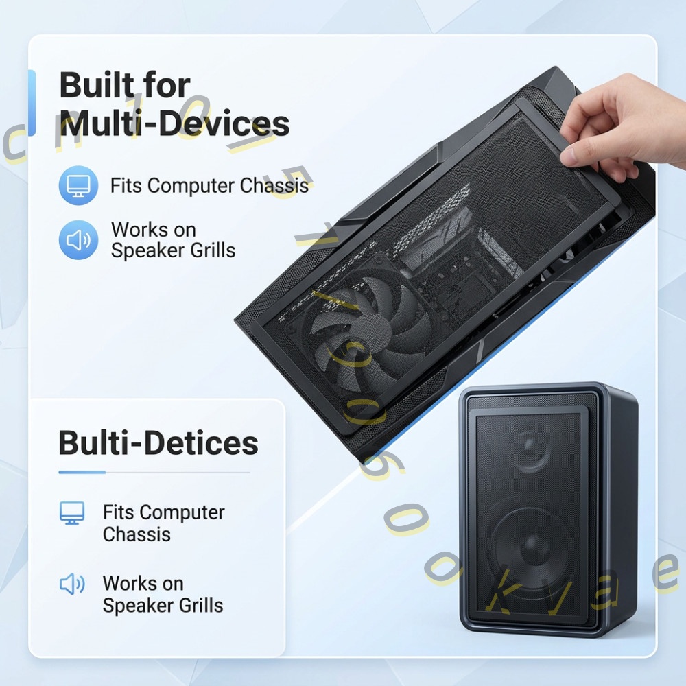 Tela de filtro magnética para  - Dust Filter Pc avaliação e preço